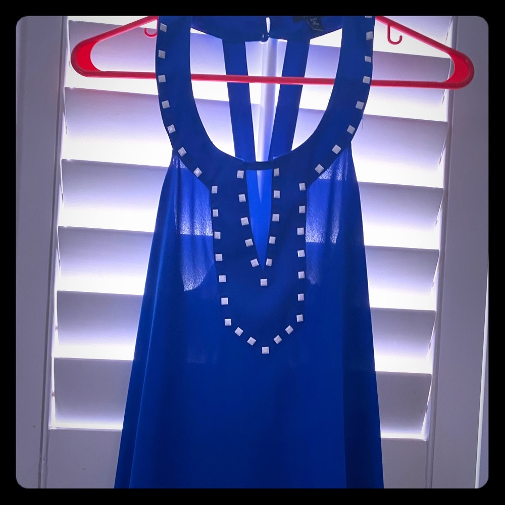 Royal blue tank top